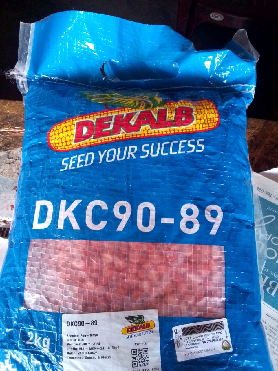 DKC90-89 Hybrid Maize 2Kg