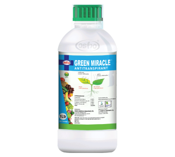 Green Miracle Antitranspirant & Surfactant | Long-Chain Fatty Alcohols & Amino Acids | Crop Heat Stress Protection — 100ml, 500ml, 1 Litre