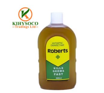Buy Roberts Antiseptic Liquid 500ml at KIHYSOCO Trading Ltd – Affordable, Reliable & Fast Delivery in Nairobi, Kenya