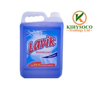 Buy Lavik Disinfectant Lavender 5L at KIHYSOCO Trading Ltd – Affordable, Reliable & Fast Delivery in Nairobi, Kenya