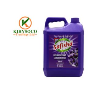 Buy Safisha Disinfectant Lavender 5L at KIHYSOCO Trading Ltd – Affordable, Reliable & Fast Delivery in Nairobi, Kenya