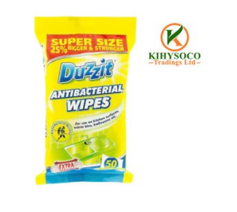Buy Duzzit Antibacterial Wipes 50Pk at KIHYSOCO Trading Ltd – Affordable, Reliable & Fast Delivery in Nairobi, Kenya