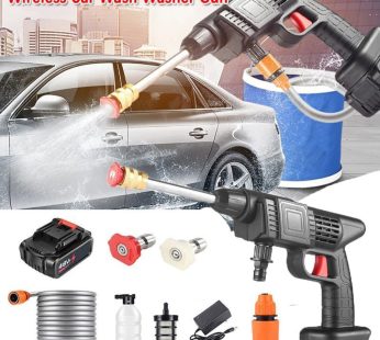 Wireless 96V Car Wash Spray Gun Machines with Dual Lithium Batteries